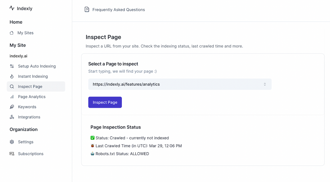 Squarespace indexing pages to Google