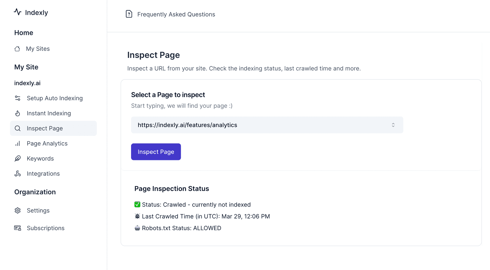 Squarespace indexing pages to Google