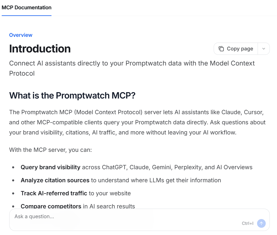 promptwatch review-mcp documentation