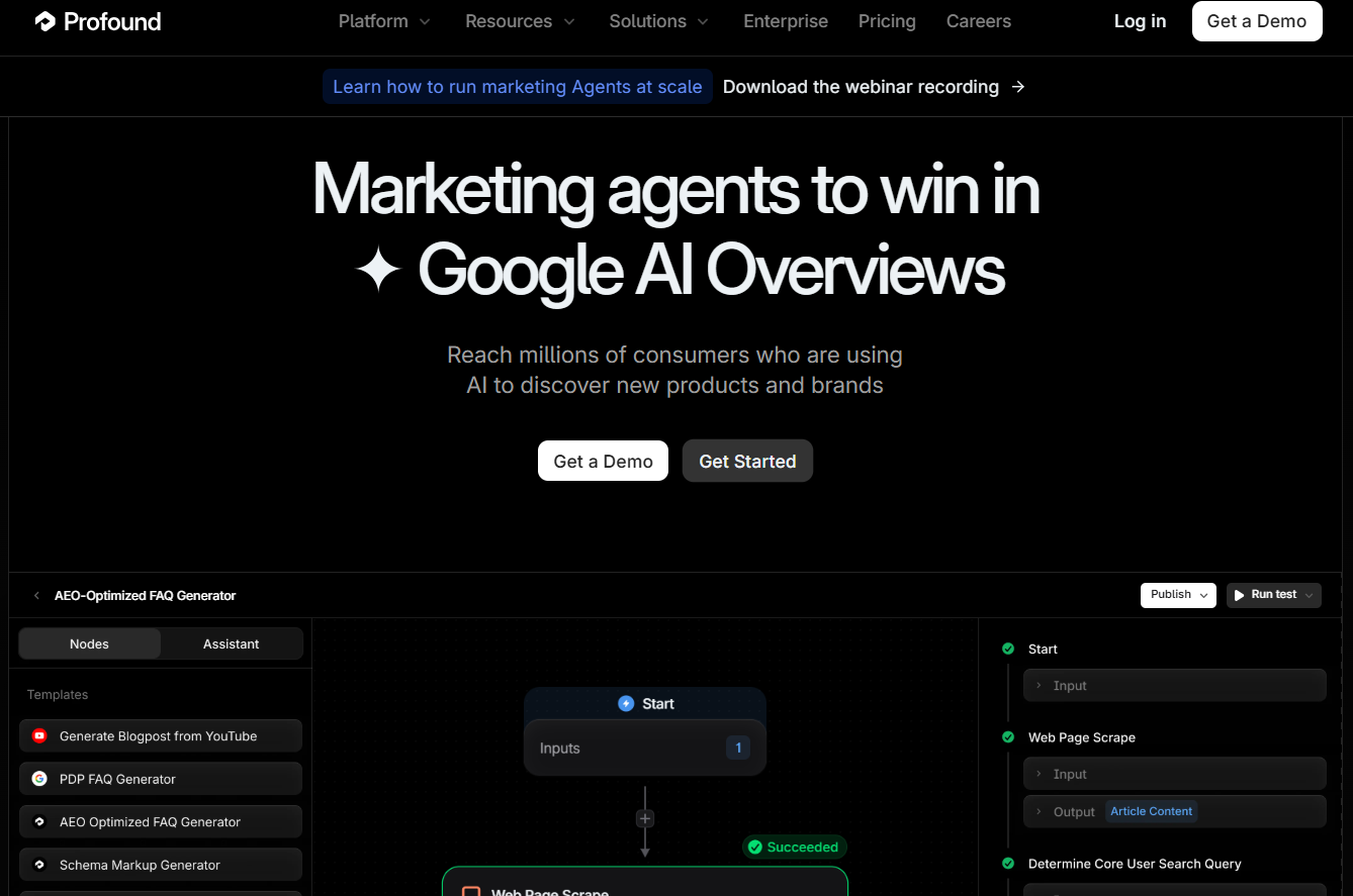 profound-Peec ai alternatives