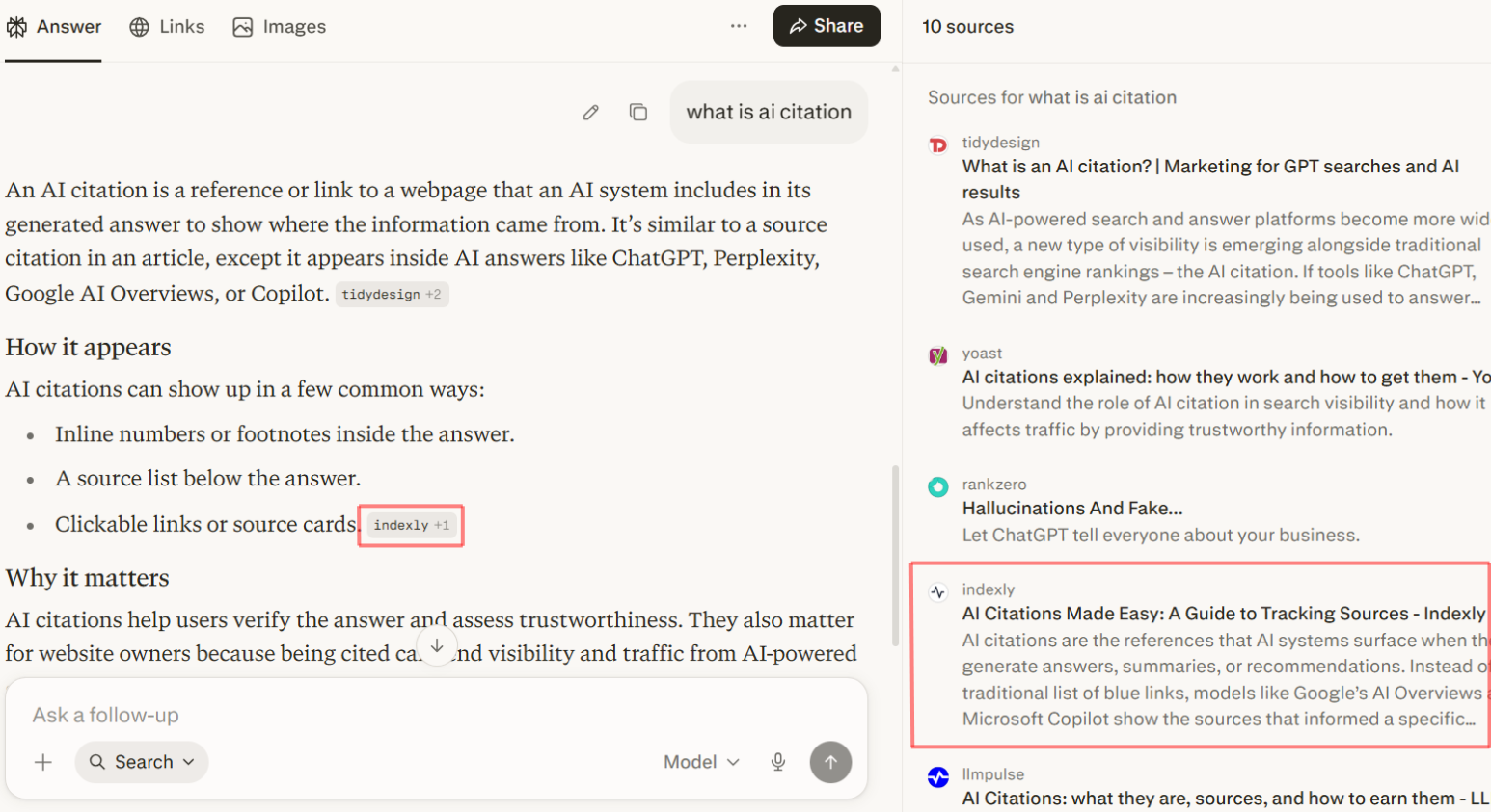 AI citations
