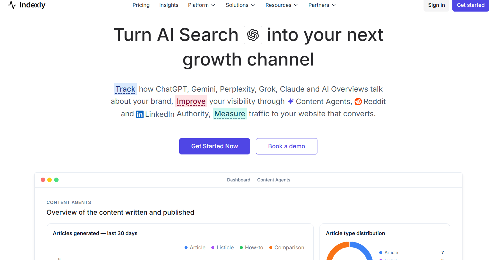 AI Search Visibility Platform