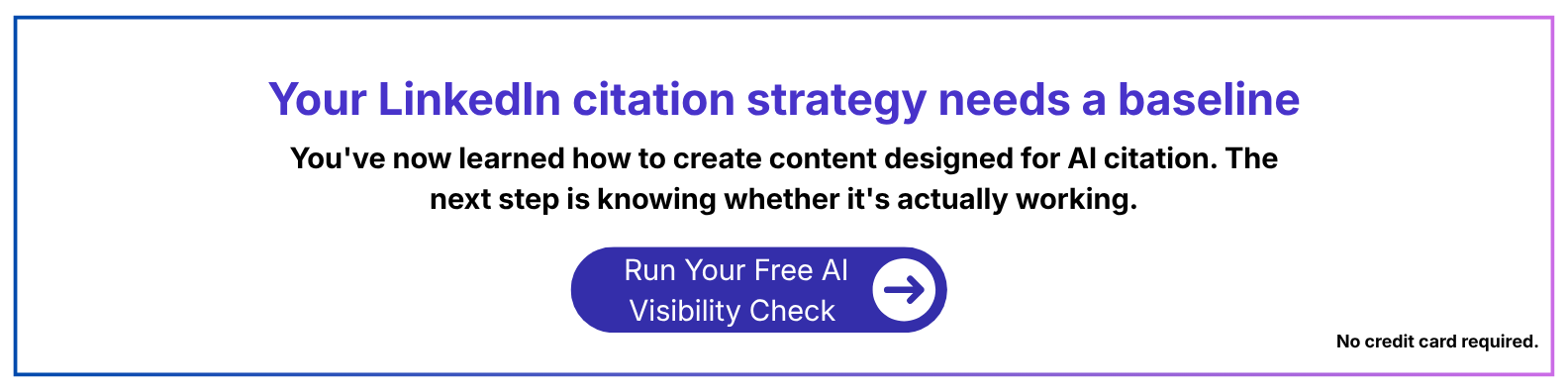 Linkedin citation strategy