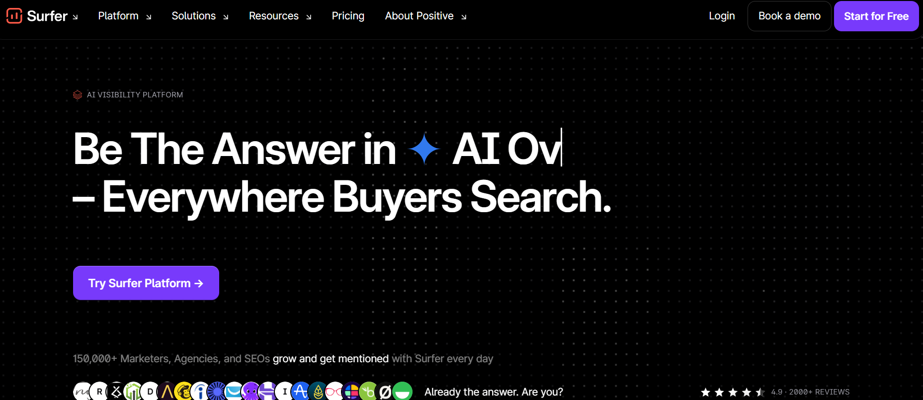 Surfer seo ai tracker