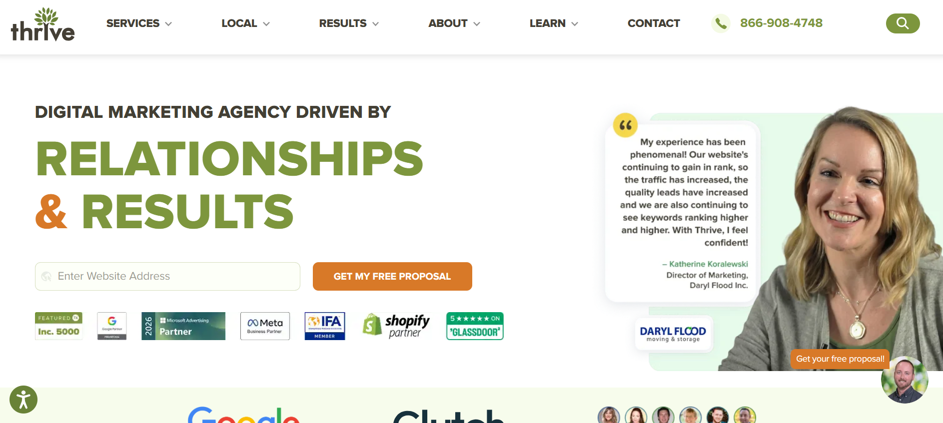 4. Thrive Internet Marketing Agency: Best for Affordable Full-Service SEO Plus AI Visibility